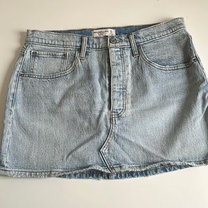 Denim skirt